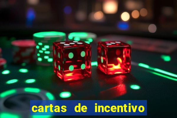 cartas de incentivo para alunos